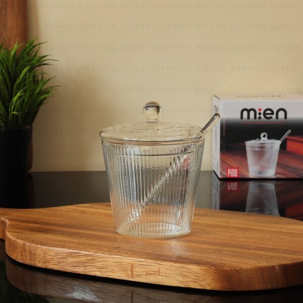 MİEN ÇİZGİLİ MODEL CAM ŞEKERLİK (1J08)