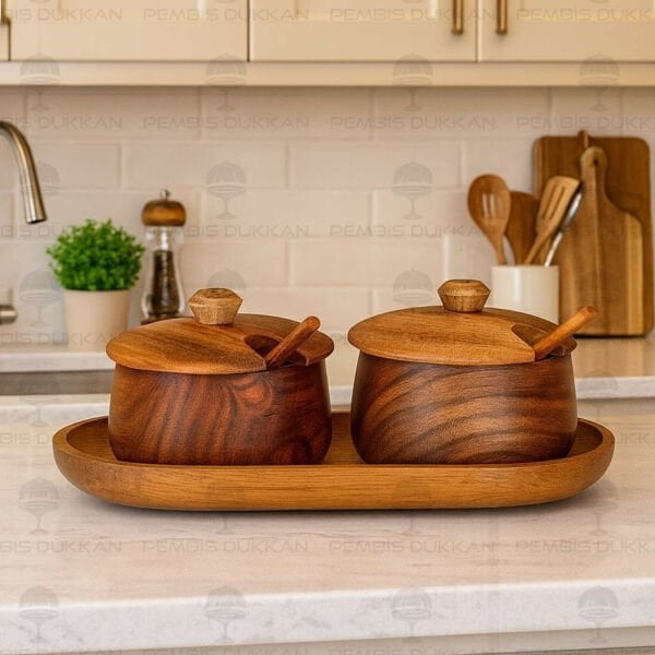 AKASYA KAŞIKLI BAHARAT&REÇELLİK KOMBİN SET (7B135)