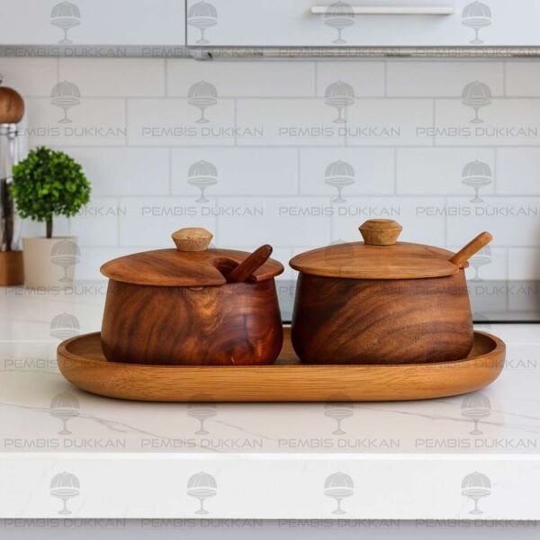 AKASYA KAŞIKLI BAHARAT&REÇELLİK KOMBİN SET (7B135)