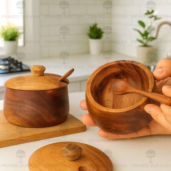 1 ADET AKASYA KAŞIKLI BAHARATLIK ŞEKERLİK (7B135)