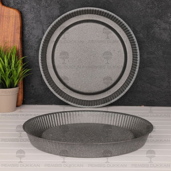 30 CM BRİONİ DİAMOND GRİ TART & KEK KALIBI