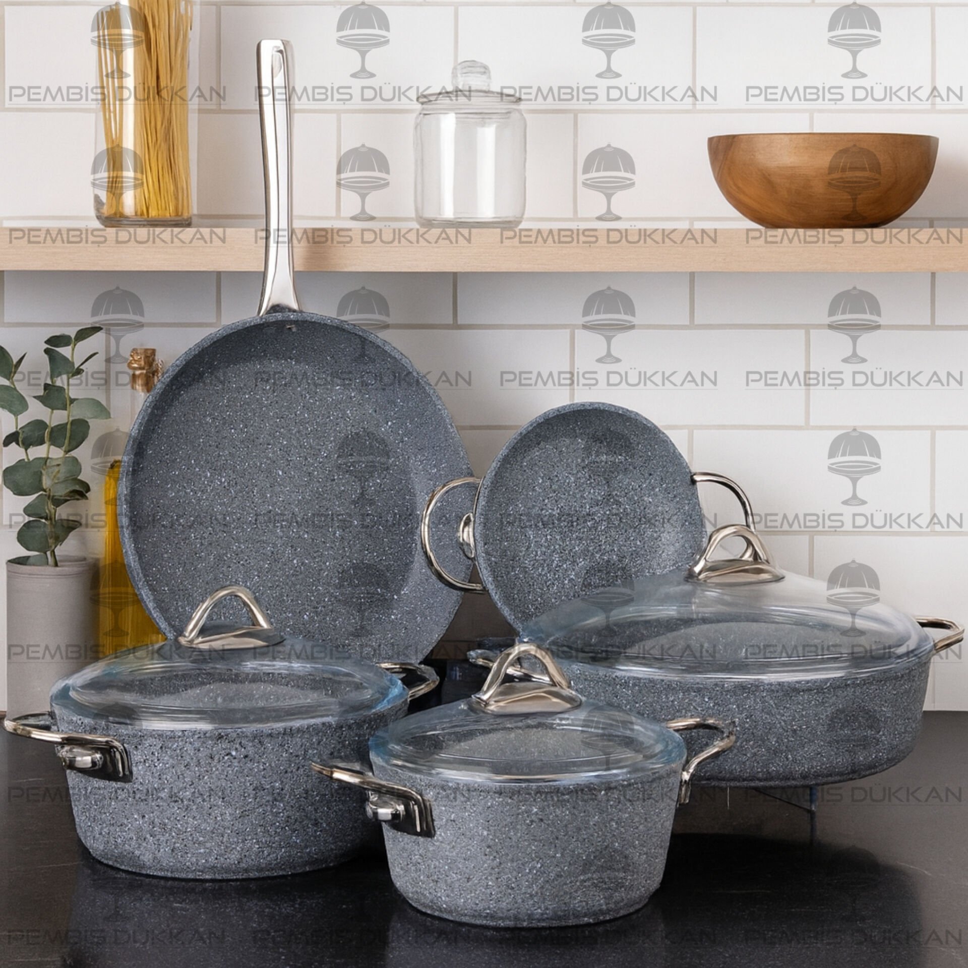 FALEZ PEDRA TENCERE KOMBİN SET NO 2