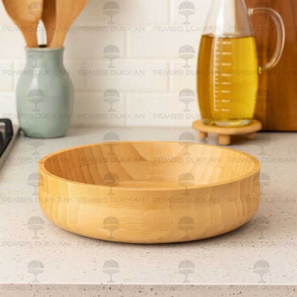 7B123  BAMBU 24 CM BÜYÜK BOY BOHEM KASE