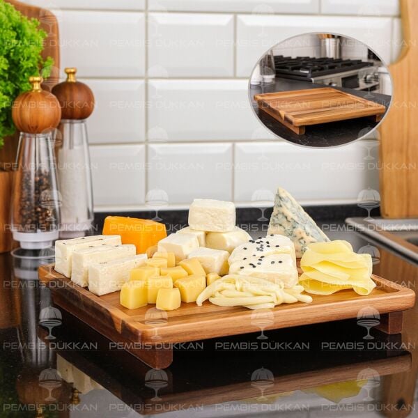 MN KARE AYAKLI AKASYA SUNUMLUK (8B70)