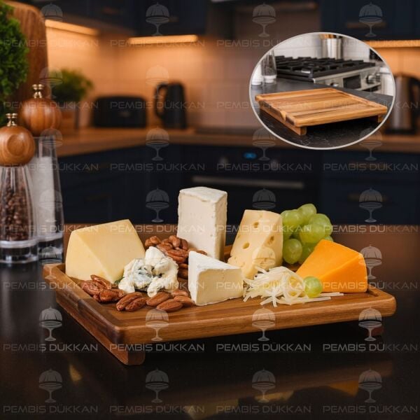 MN KARE AYAKLI AKASYA SUNUMLUK (8B70)