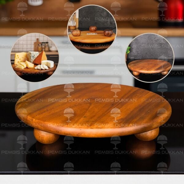 1 ADET FİLİPİN AKASYA TOP AYAKLI YUVARLAK SUNUMLUK BÜYÜK AKS142