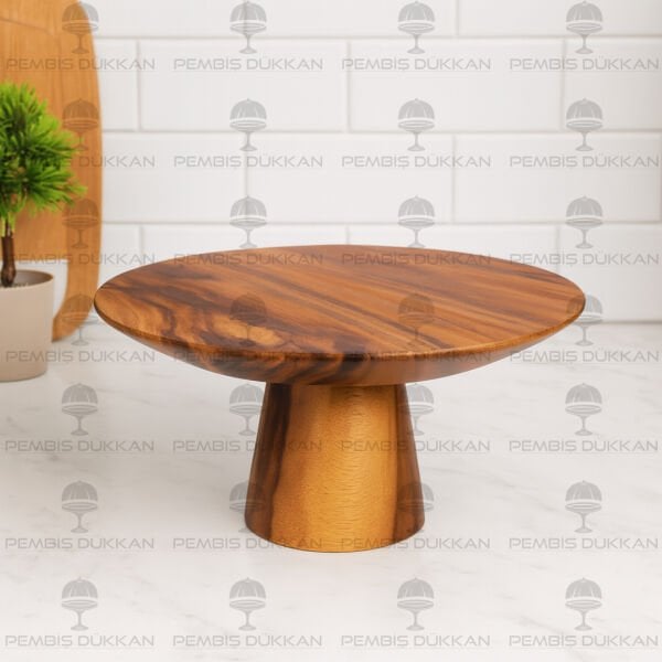 1 ADET FİLİPİN AKASYA AYAKLI PASTA STANDI KÜÇÜK AKS106