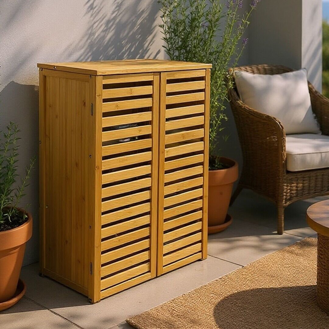 MİEN BAMBU 3 KATLI RAF&DOLAP (JW-0094)