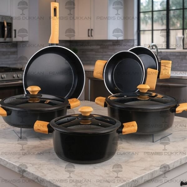 FALEZ AURİS TENCERE KOMBİN SET NO 3