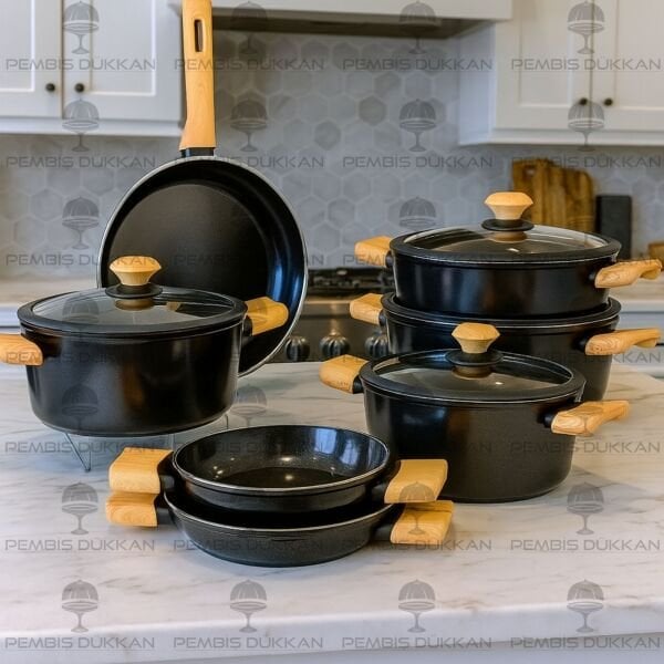 FALEZ AURİS TENCERE KOMBİN SET NO 4