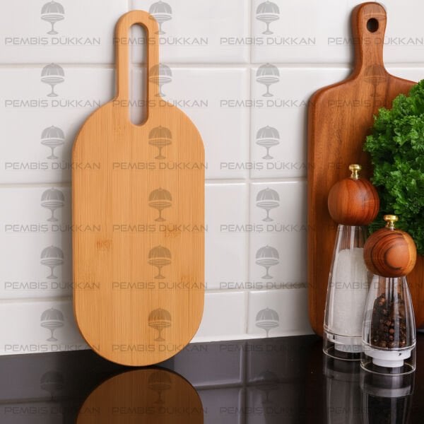 BAMBU OVAL KÜREK SUNUMLUK BÜYÜK 7B35