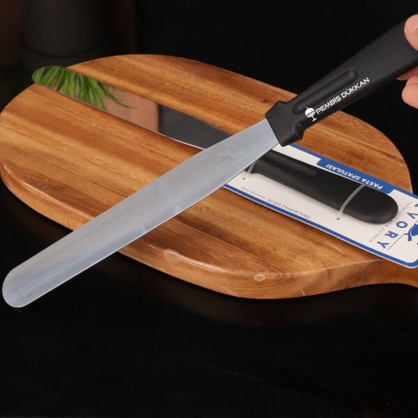 1 ADET İVY ÇELİK PASTA SPATULASI (PST208)