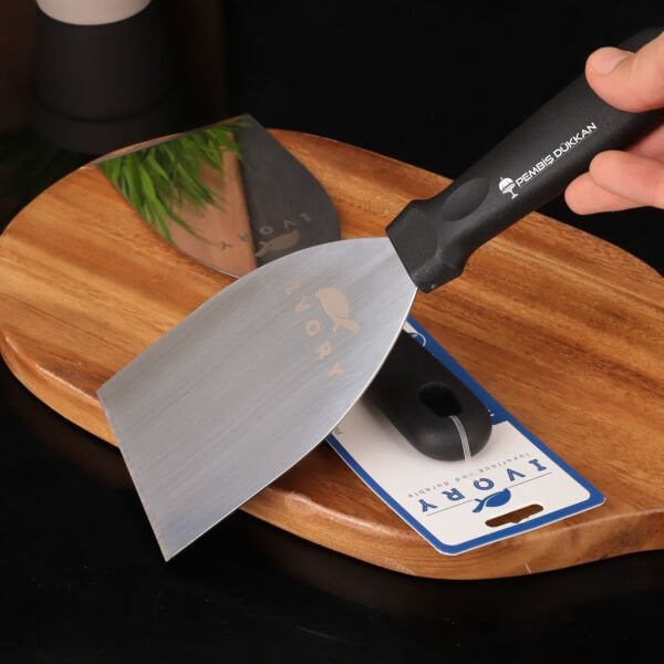 1 ADET İVY 8 CM ÇELİK PASTA SPATULASI (PST214)