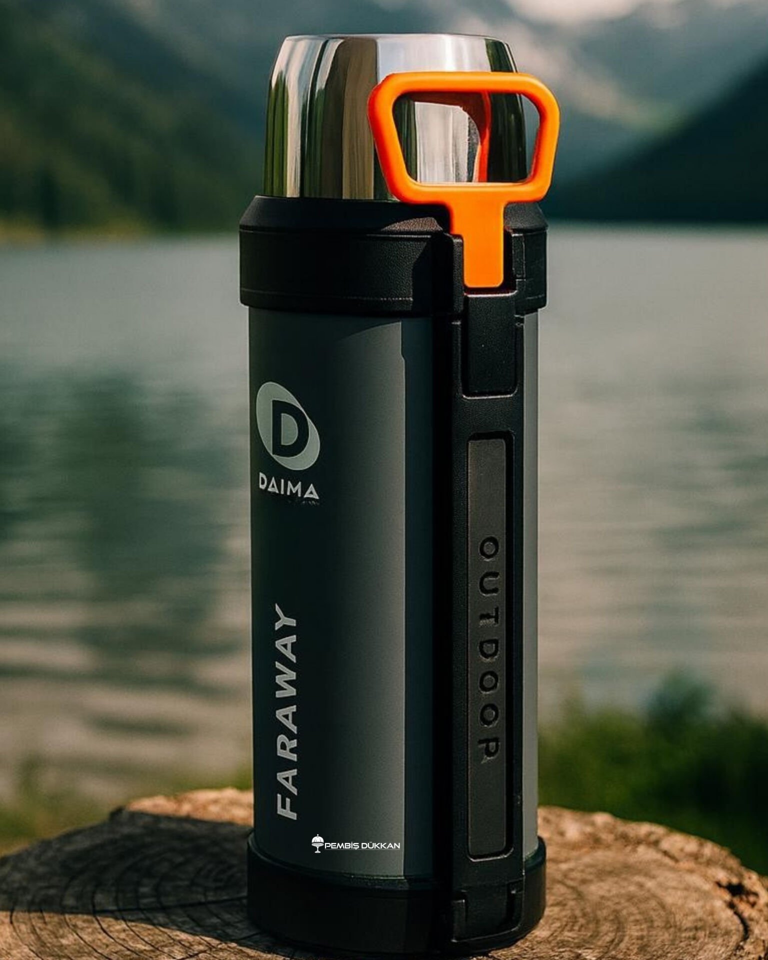 DAIMA FARAWAY 2500ML GRİ TERMOS