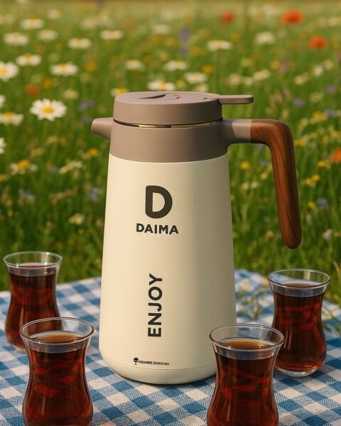 DAIMA ENJOY 1680 ML BEYAZ TERMOS