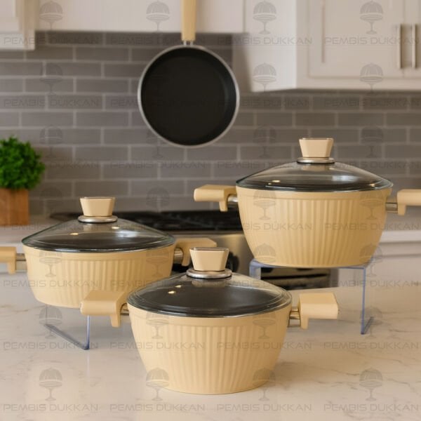 AROW GİALLO 7 PARÇA TENCERE SET