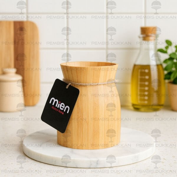 1 ADET (7B97) BAMBU BOHEM KAŞIKLIK