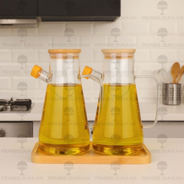 2' Lİ DİKDÖRTGEN ALTLIKLI PAÇİ YAĞDANLIK KOMBİN SET