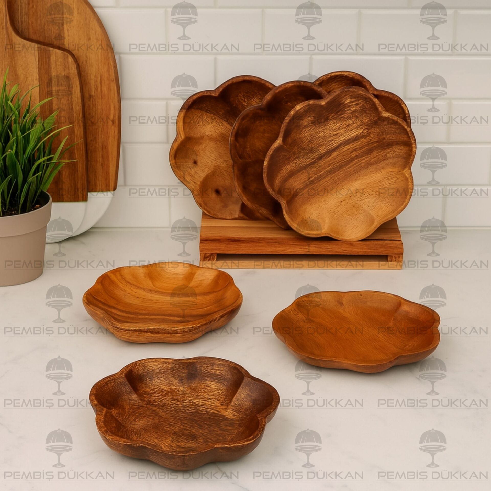 1 ADET FİLİPİN AKASYA ÇİÇEK BASIK KASE (AKS128)