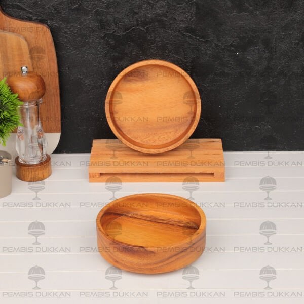 1 ADET FİLİPİN AKASYA YUVARLAK DÜZ KASE KÜÇÜK (AKS123)