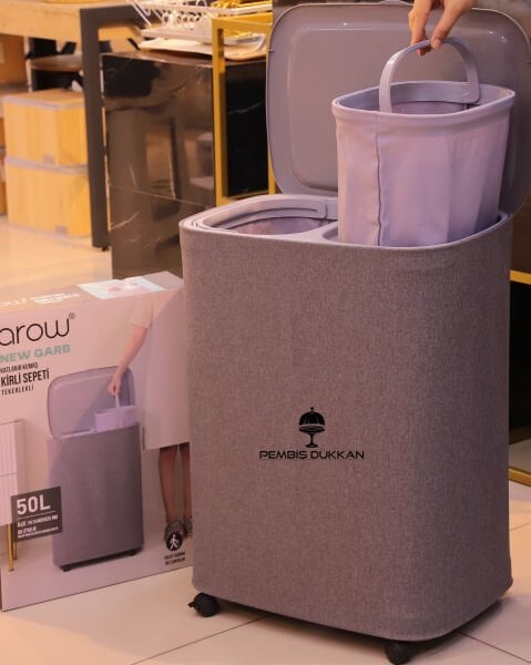 AROW NEW GARB 50 LT ÇAMAŞIR SEPETİ