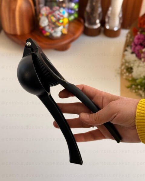 1 ADET MN METAL SİYAH LİMON SIKACAĞI (1385)