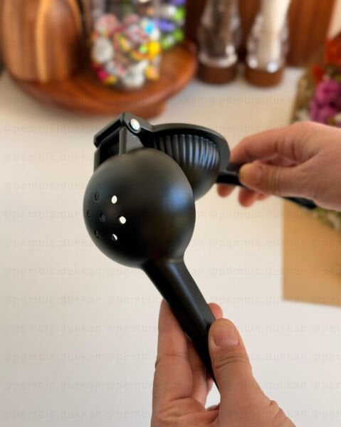 1 ADET MN METAL SİYAH LİMON SIKACAĞI (1385)