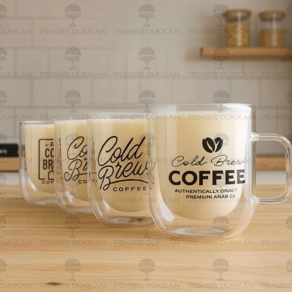 (13781) CİDARLI PERO COLD BREW  KUPA 225ML