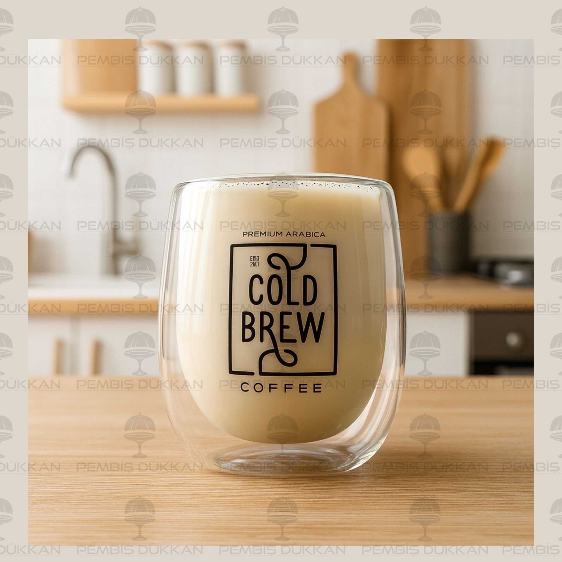 (13787)CİDARLI PERO KULPSUZ KUPA 300ML