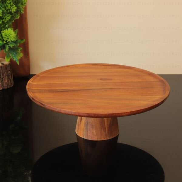 30 CM LIDEA AKASYA AYAKLI SUNUMLUK (8B59)