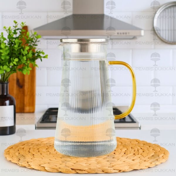 YENİ MODEL ÇİZGİLİ BOROSİLİKAT SÜRAHİ NO6