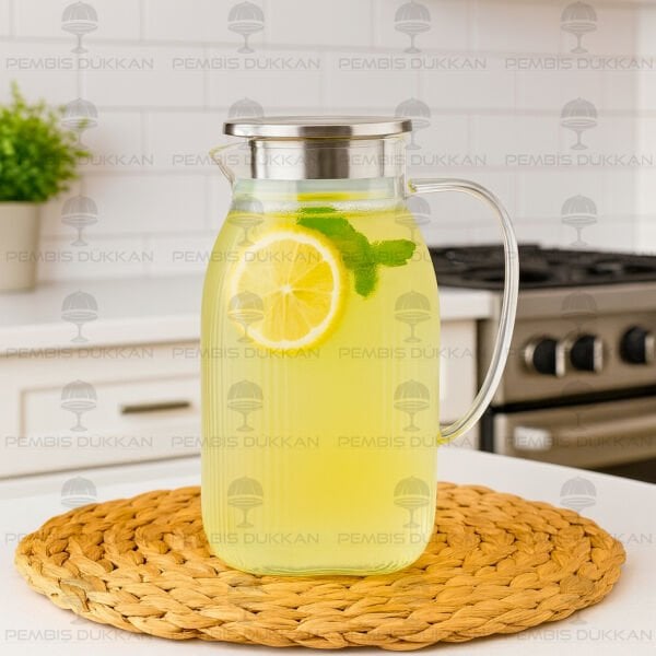 YENİ MODEL BOROSİLİKAT CAM SÜRAHİ NO8