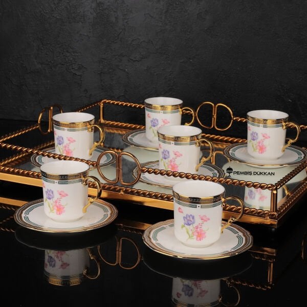 6 KİŞİLİK JEVEL FİNCAN TAKIMI