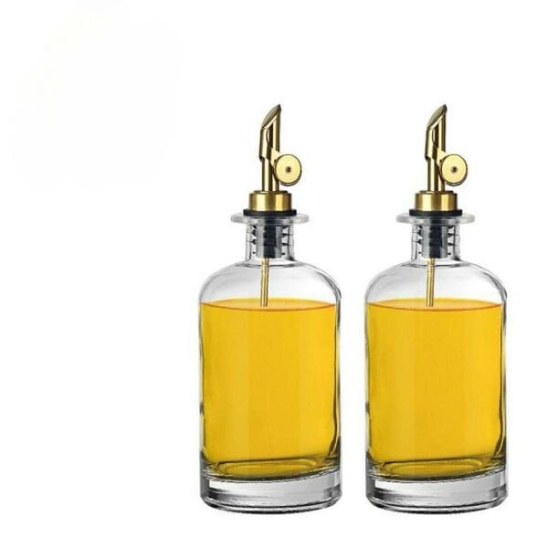 2'Lİ YENİ MODEL  CAM YAĞDANLIK (RENK SEÇİNİZ)