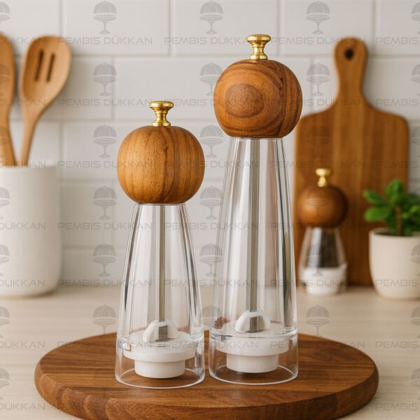 AROW AKRİLİK TUZ&KARABİBER DEĞİRMENİ KÜÇÜK BOY (M469)