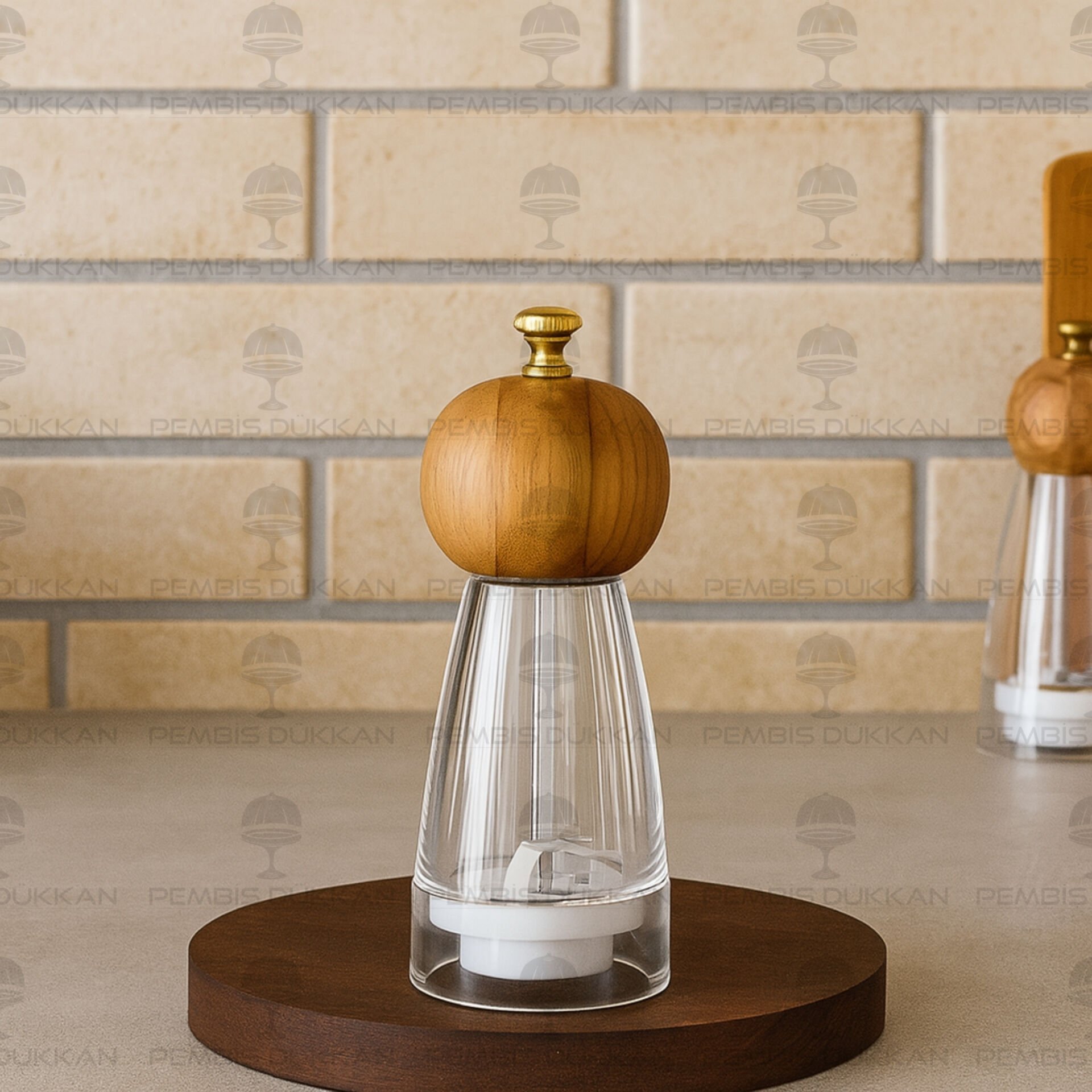 AROW AKRİLİK TUZ&KARABİBER DEĞİRMENİ KÜÇÜK BOY (M469)