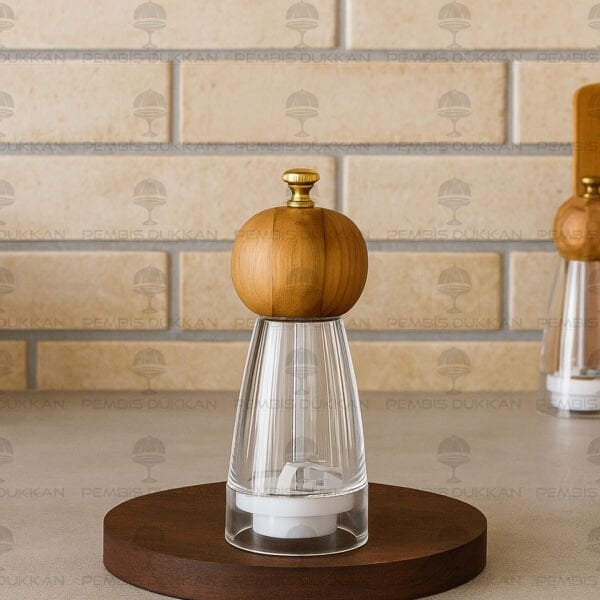 AROW AKRİLİK TUZ&KARABİBER DEĞİRMENİ KÜÇÜK BOY (M469)