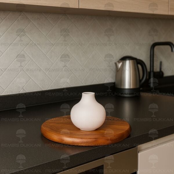 MN SERAMİK TOMBUL MODEL KÜÇÜK BOY VAZO (1030)