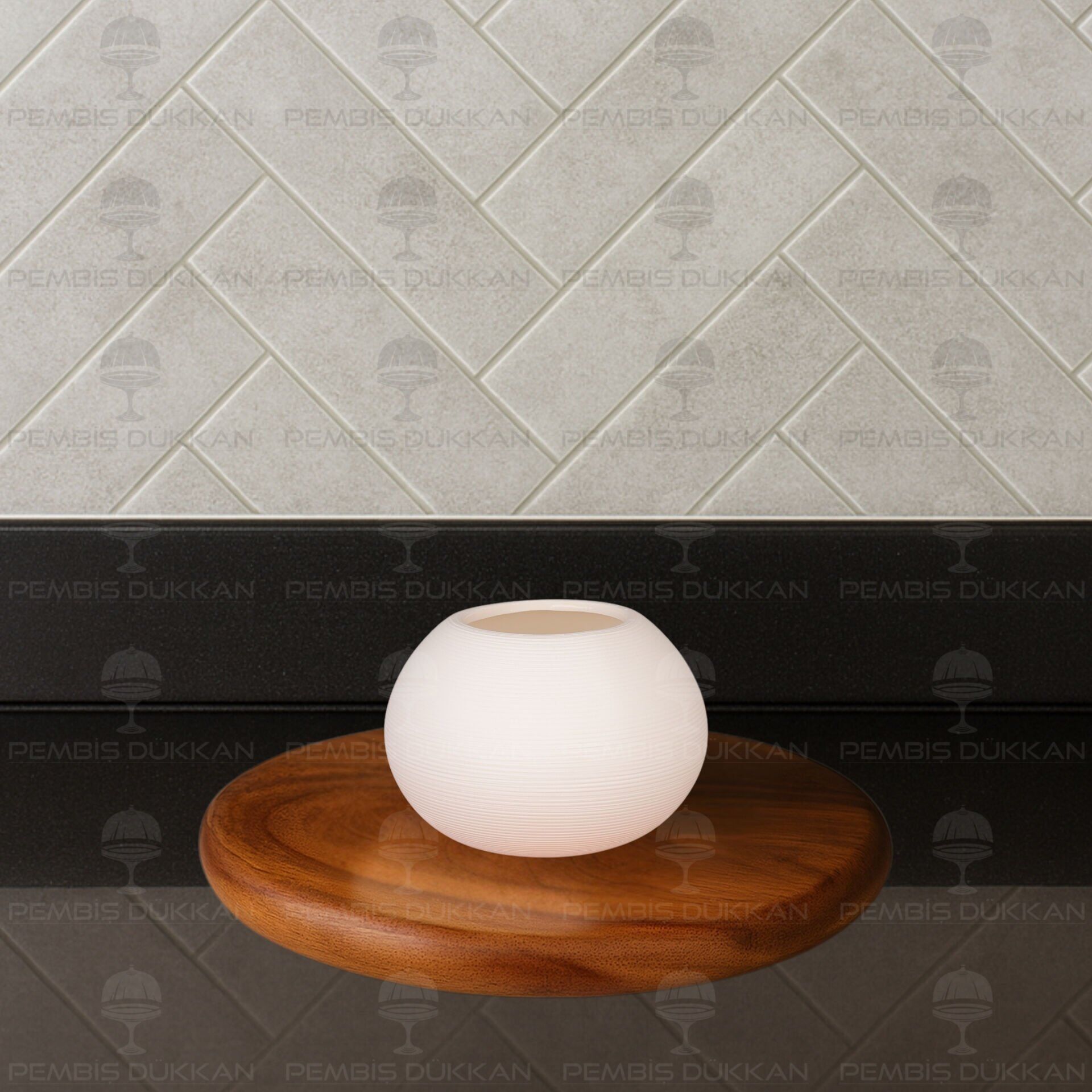 MN SERAMİK KONİK MODEL KÜÇÜK VAZO (1025)