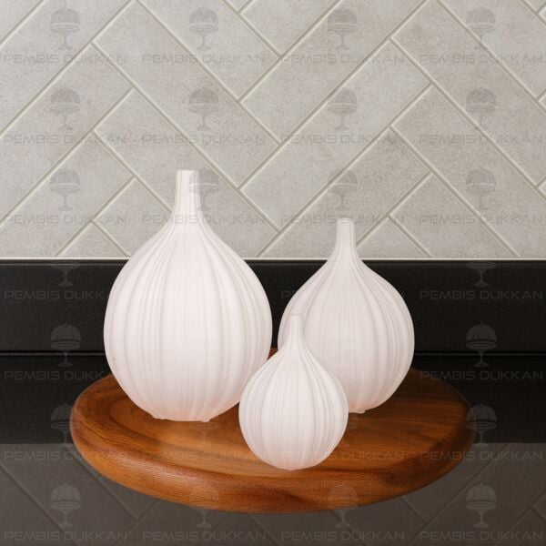 MN SERAMİK DEKORATİF VAZO BÜYÜK BOY (0250)