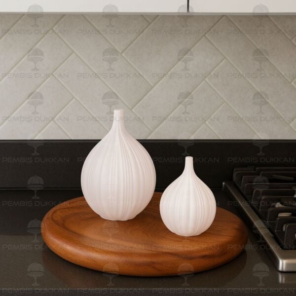 MN SERAMİK DEKORATİF VAZO KÜÇÜK BOY (0252)