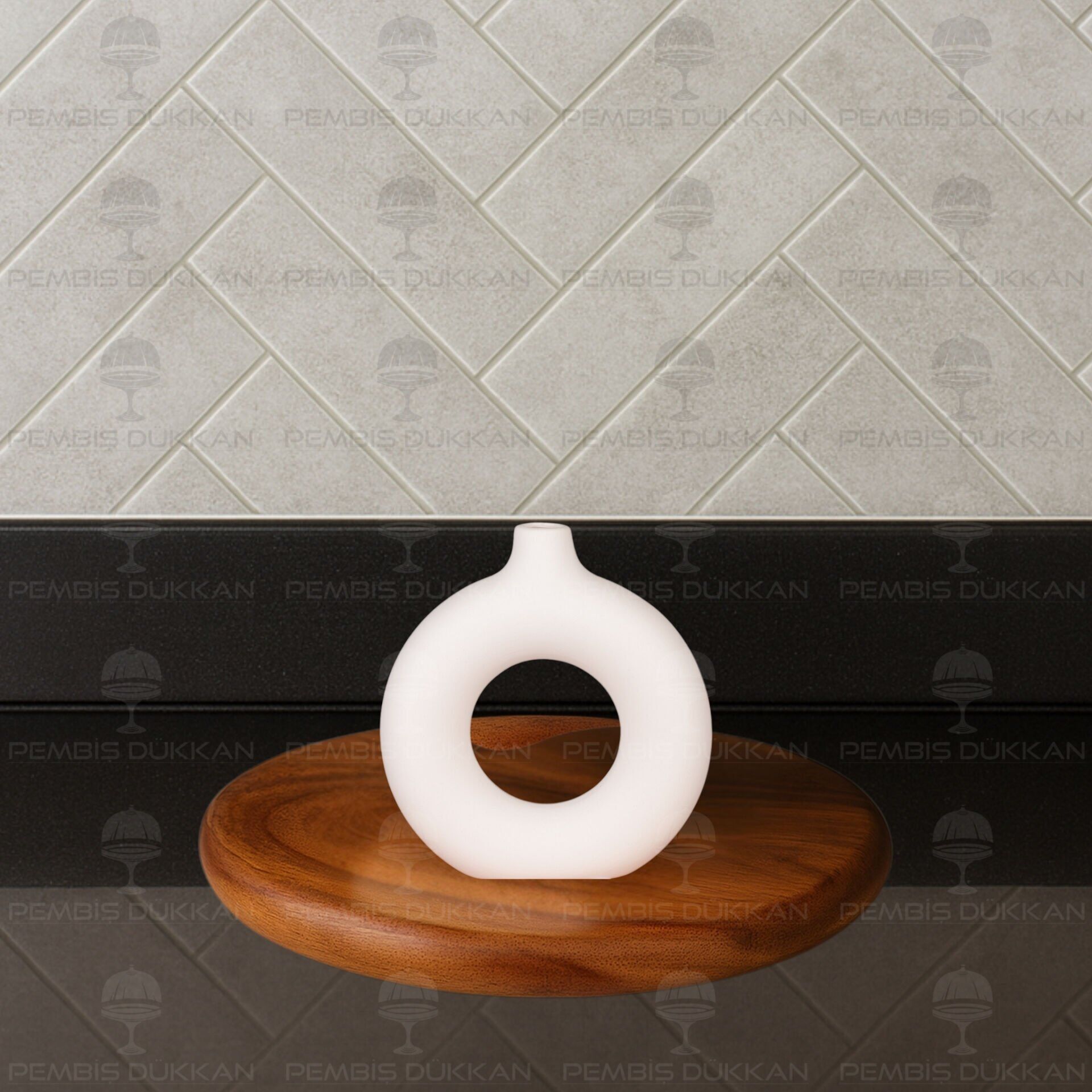 MN SERAMİK YÜZÜK MODEL VAZO