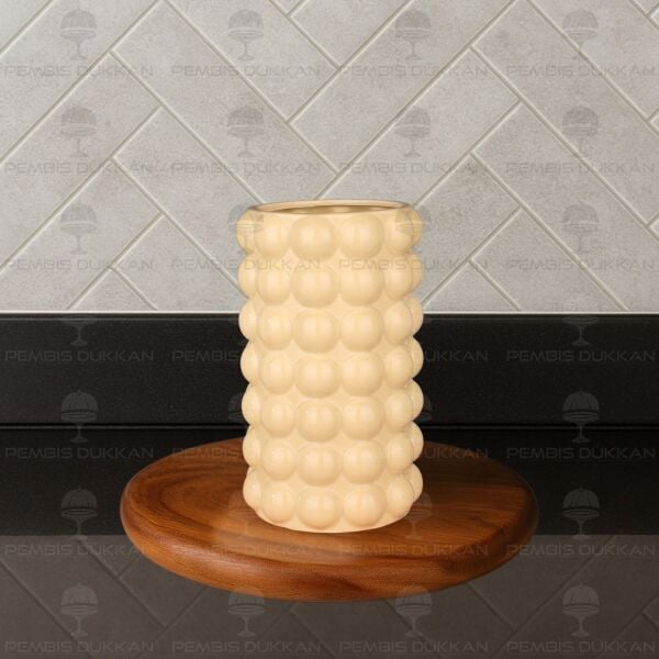 MN BUBBLE MODEL SERAMİK BÜYÜK VAZO  (1031)