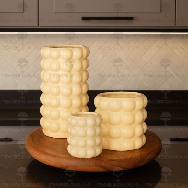 MN BUBBLE MODEL SERAMİK KÜÇÜK VAZO