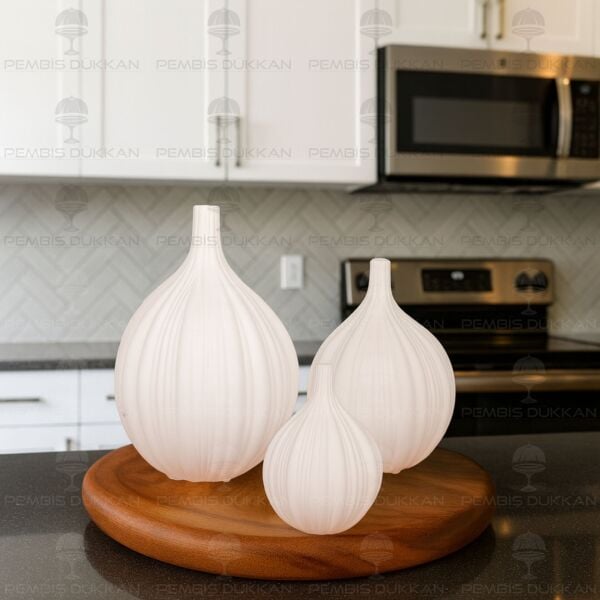 SERAMİK DEKORATİF VAZO KOMBİN SET NO11 (STAND HARİÇ)