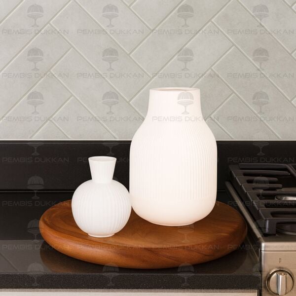 SERAMİK DEKORATİF VAZO KOMBİN SET NO18 (STAND HARİÇ)