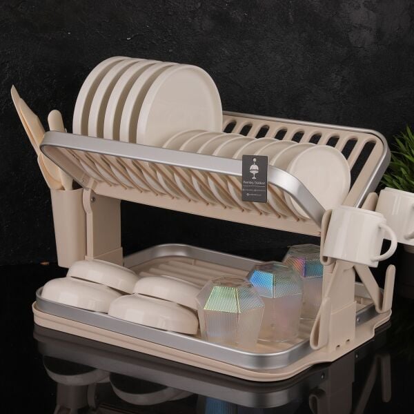 ALÜMİNYUM 2 KATLI BULAŞIKLIK 002