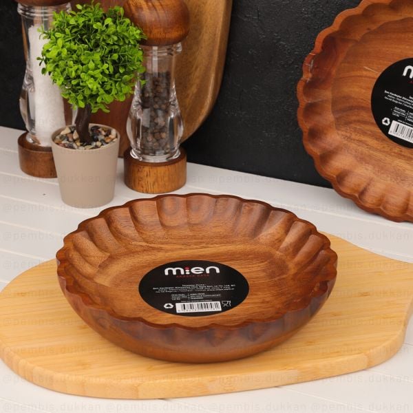 AKASYA TIRTIK KENARLI 20 CM KASE (7B126)