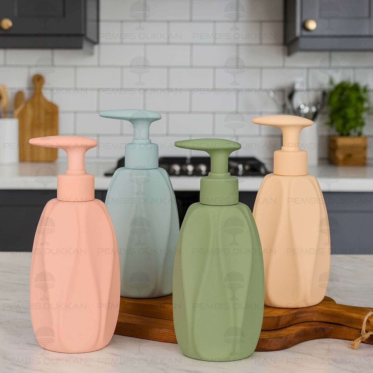 1 ADET BRİAN PORSELEN SIVI SABUNLUK ( RENK SEÇİNİZ)