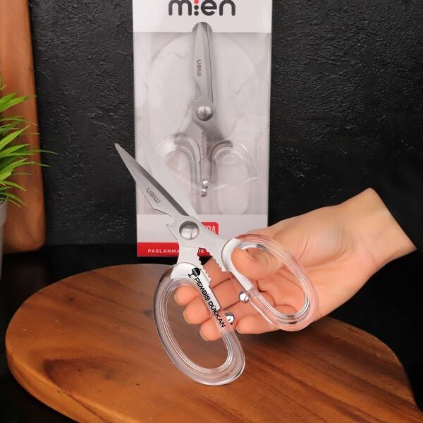 1 ADET MN ZENTRA GÜMÜŞ MUTFAK MAKASI (1516S)